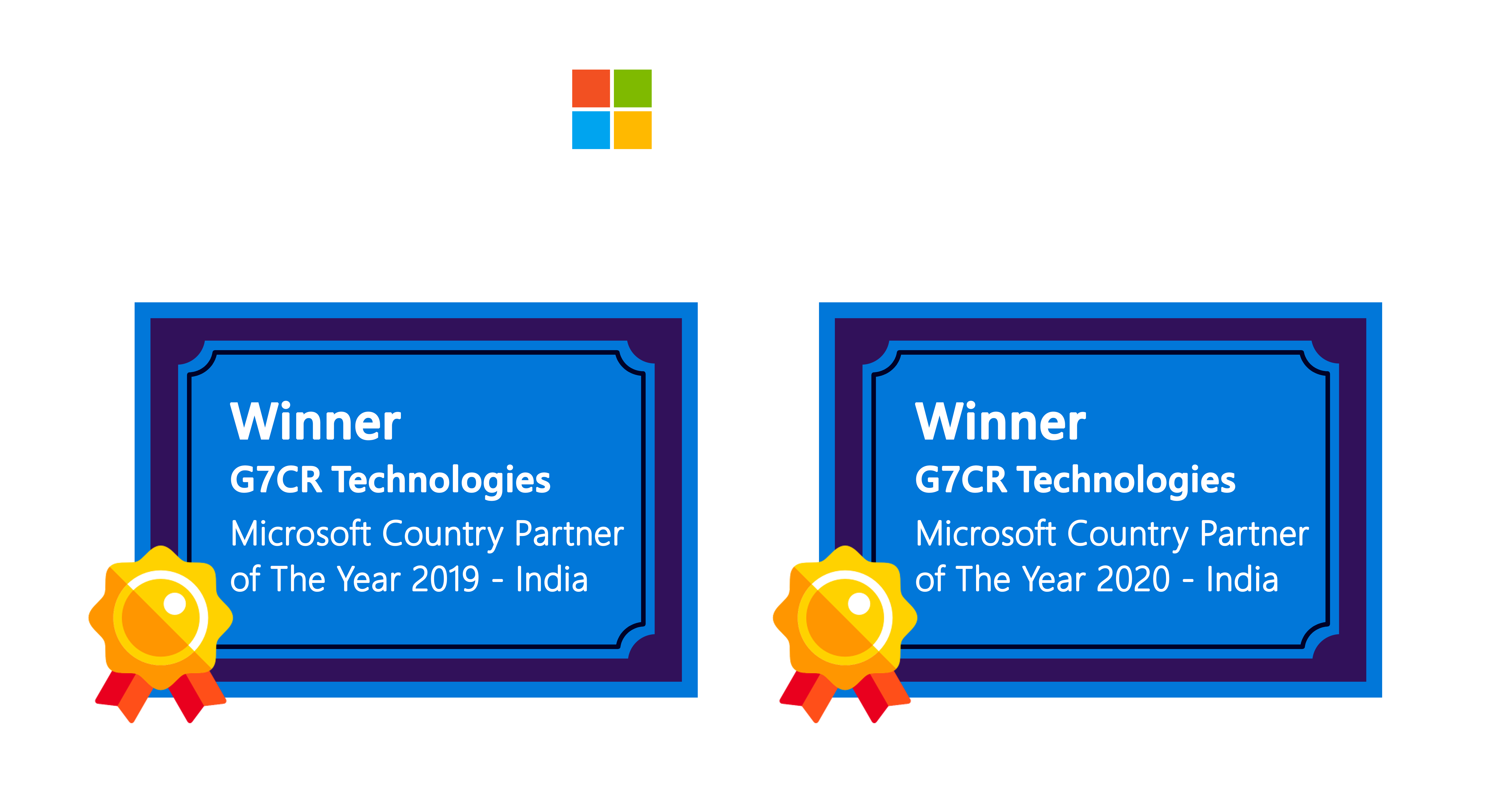 G7CR microsoft country partner of the year-2020